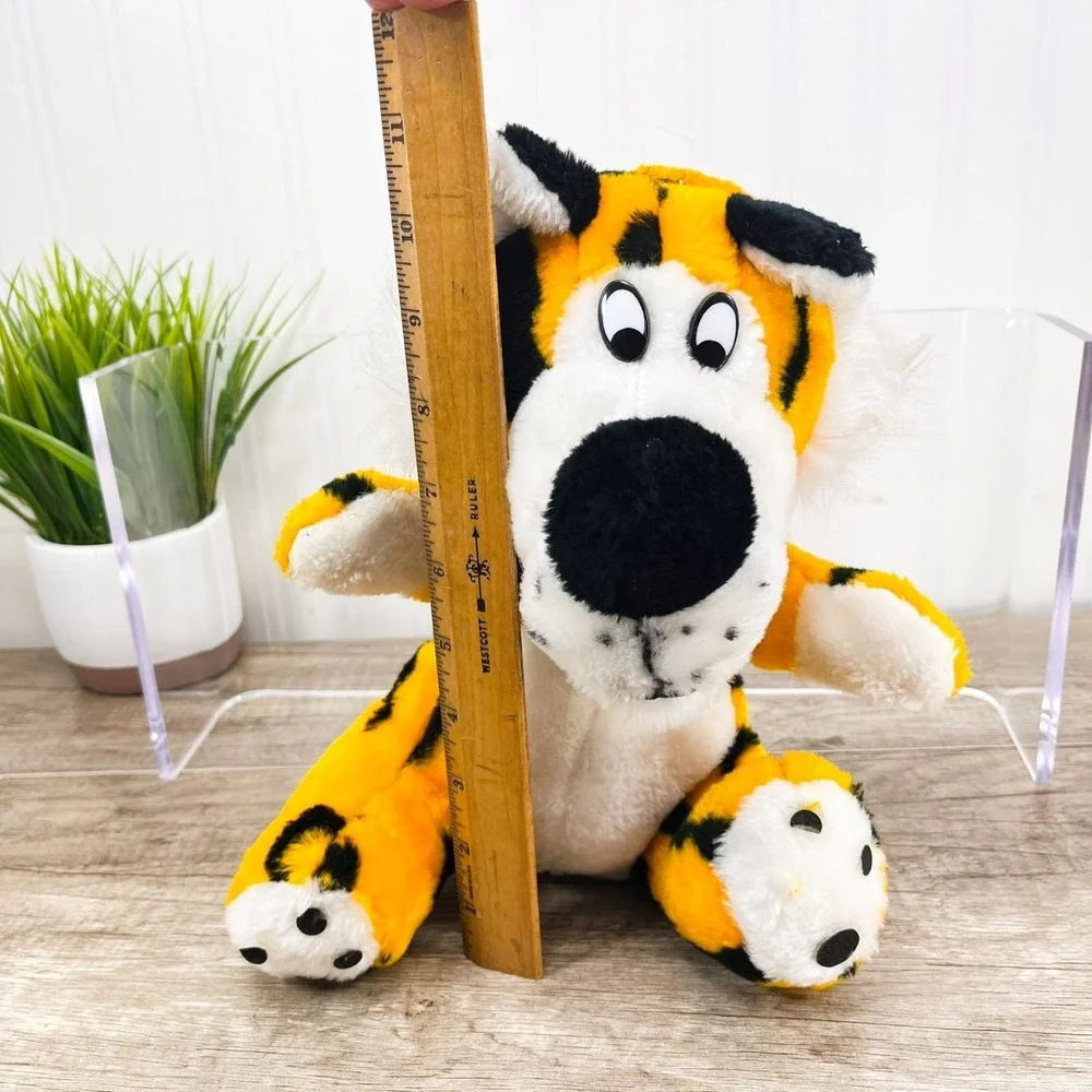 Vintage Brooklyn‎ Doll Cheetah Plush Wonky Tiger Plushie 1987